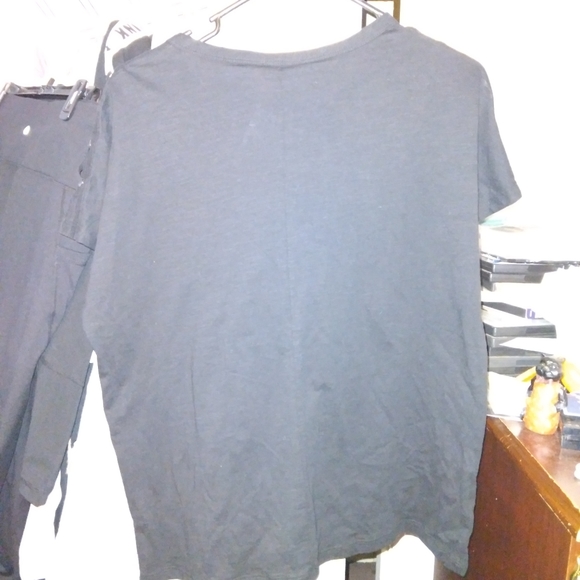 Mid Summer Sale Jone New York Tie Up Sleeve Tshirt - Picture 3 of 9